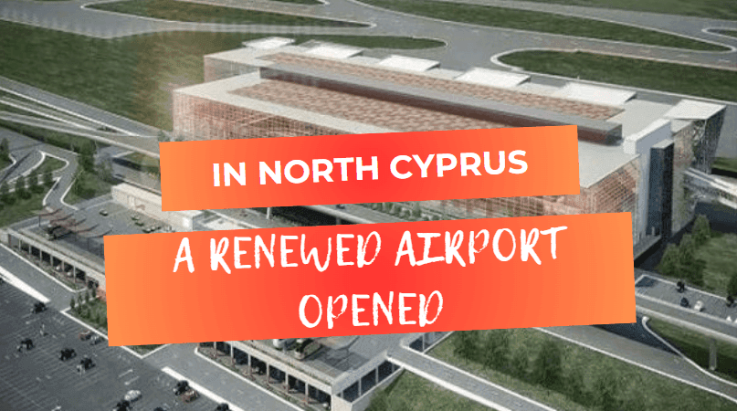 The renovated airport in Northern Cyprus is ready to open!