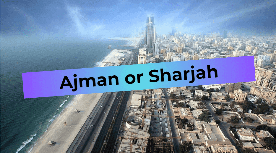 Which emirate is better for a vacation - Ajman or Sharjah?