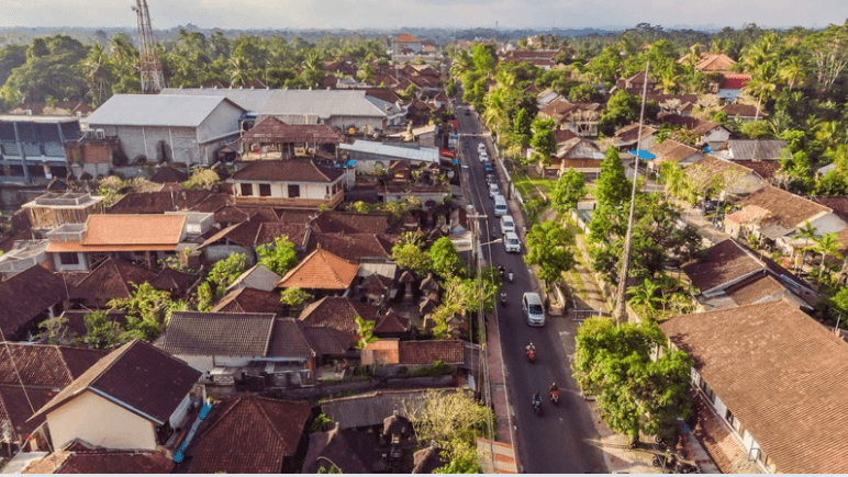 Jämförelse av områden på Bali för bostadsköp
