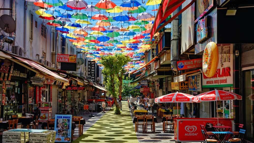 De bedste kvarterer i Antalya