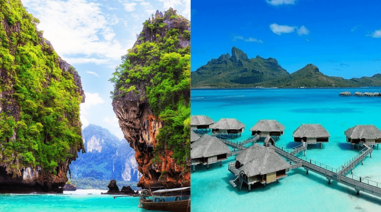 比较：巴厘岛或泰国
