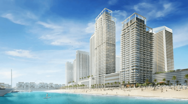 Emaar Beachfront - overzicht van de wijken in Dubai