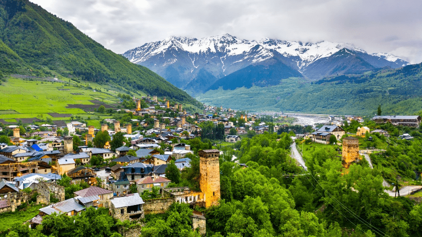 Szvaneti útikalauz