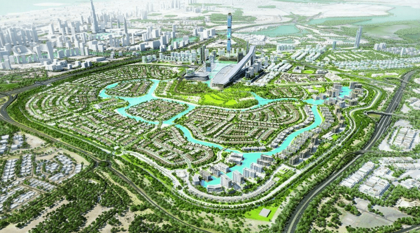 MBR City - Meydan - rajono apžvalga Dubajuje