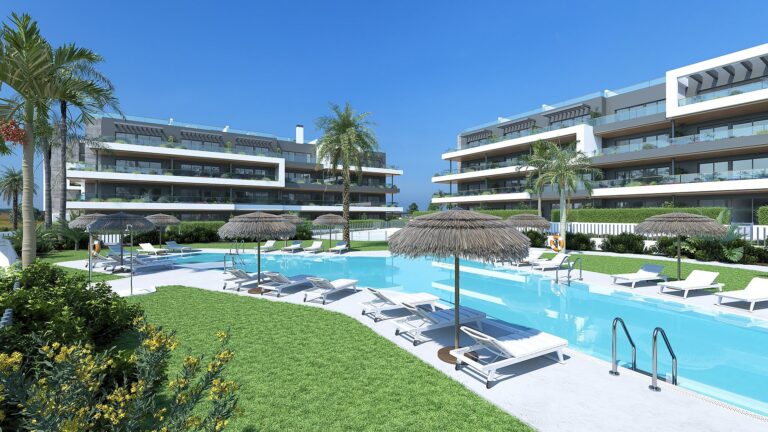 Modern stylish apartments in a complex in Torrevieja Alicante